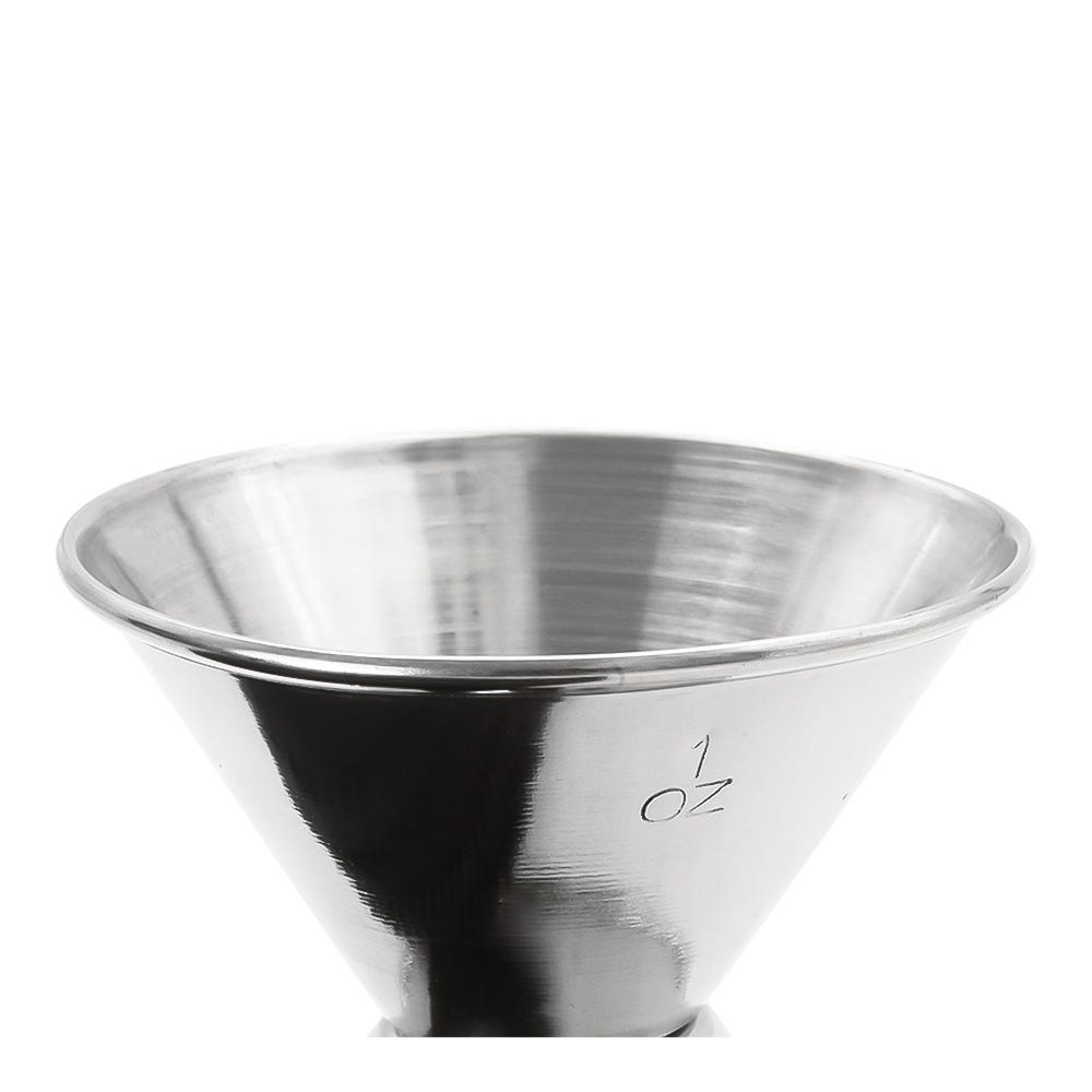 Medidor de licor cónico con arillo 0.5 / 1 Oz AI
