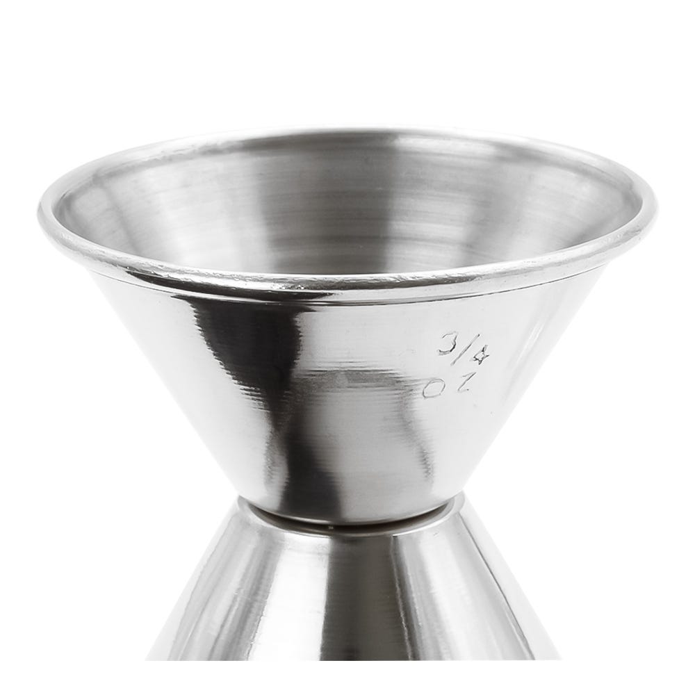 Medidor de licor cónico con arillo 1/2 Oz