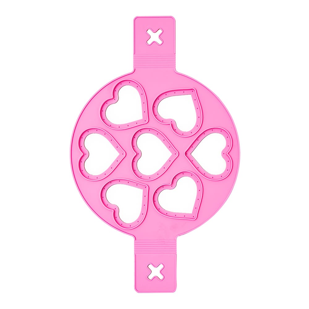 Molde de silicón con figuras de corazón