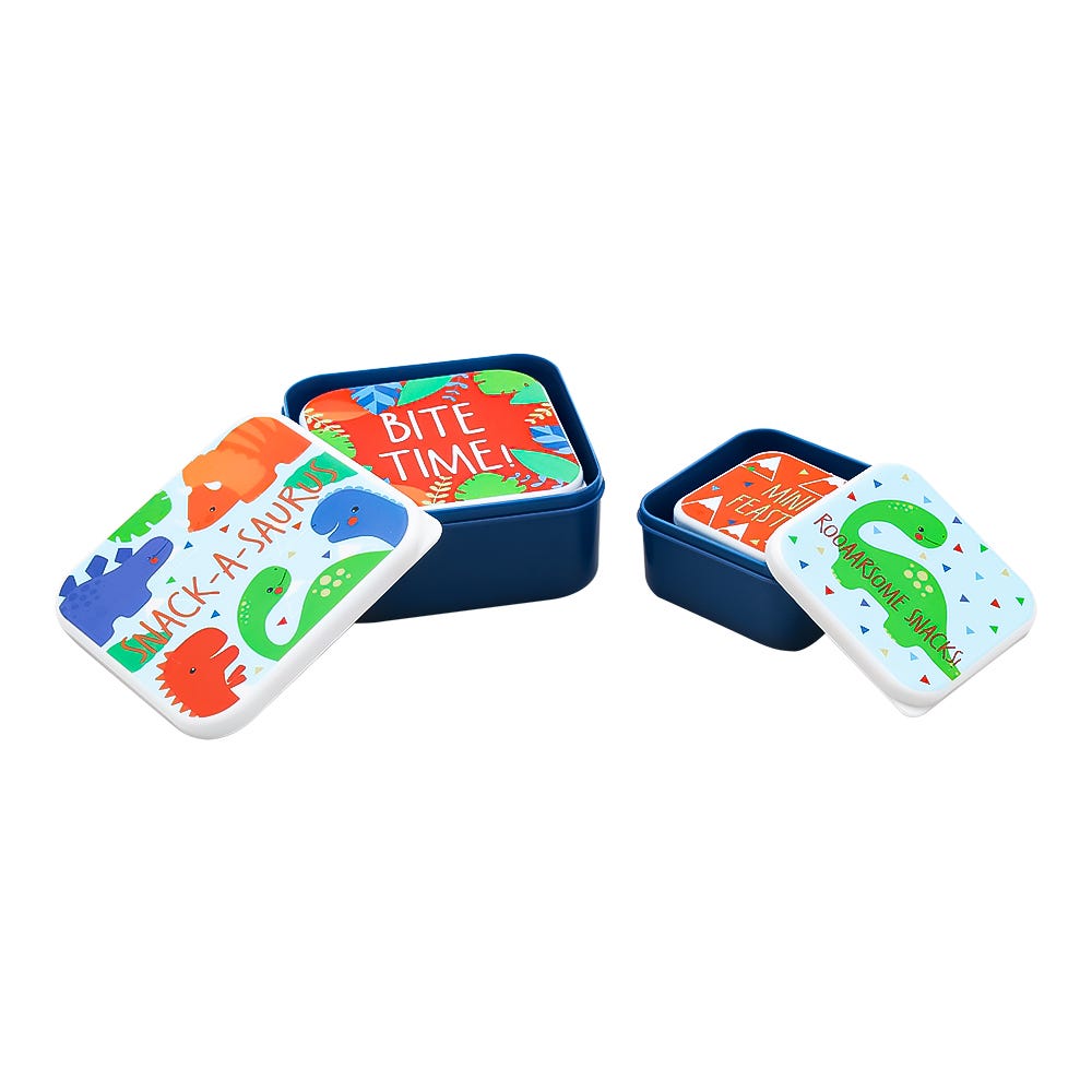 Juego de 4 contenedores de plástico