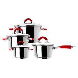 Batería de cocina de Acero Inoxidable acabado espejo