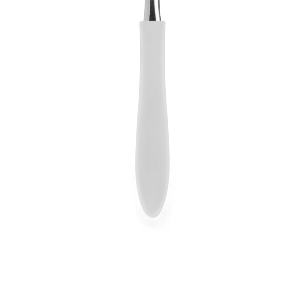 Juego de cubiertos con rallador blanco