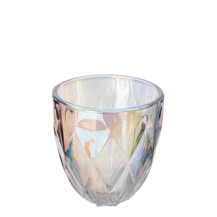 Copa de vidrio 250 ml tornasol Home Sweet Home