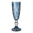 Copa de vidrio Flauta 150 ml azul Home Sweet Home