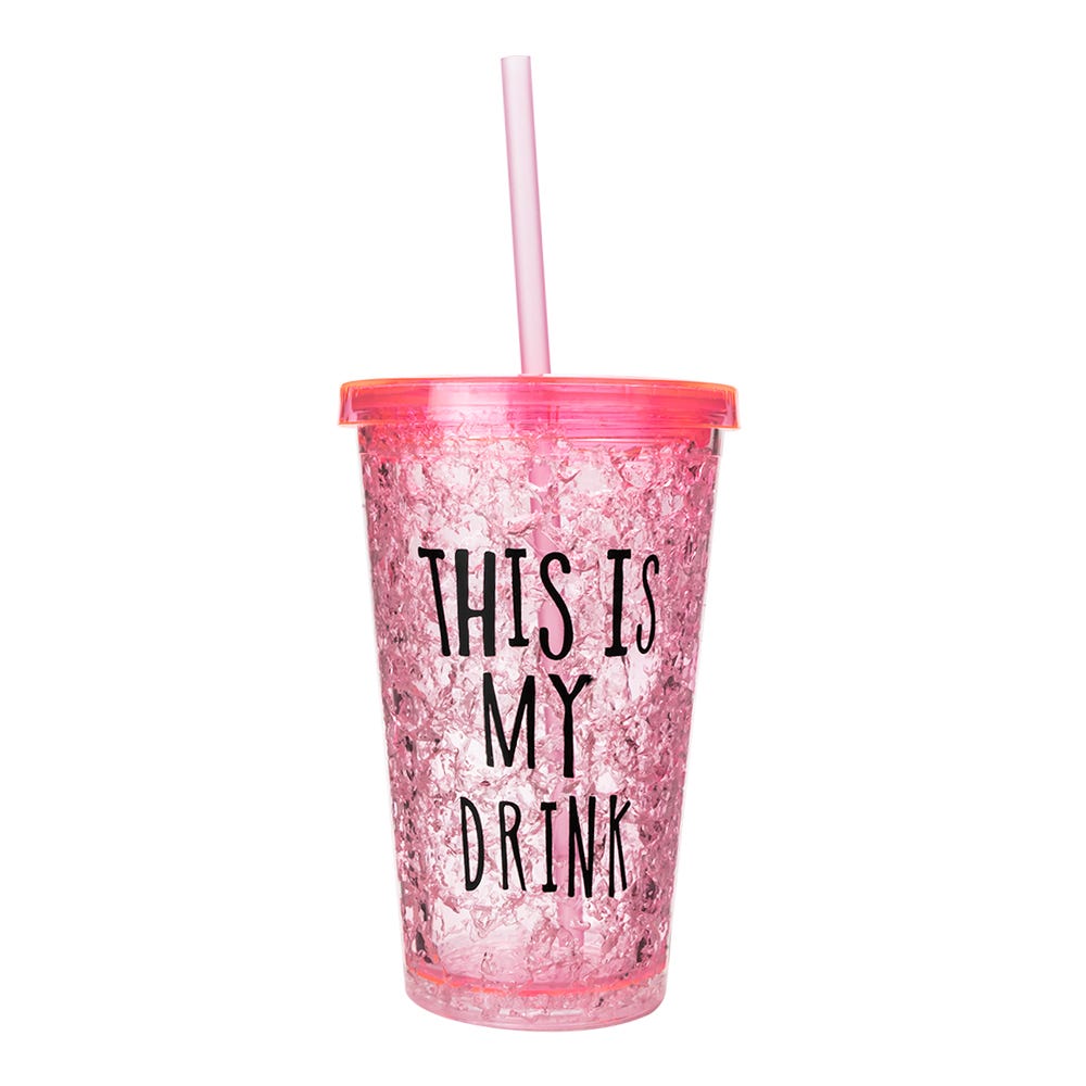 Vaso térmico de plástico 400 ml Home Sweet Home