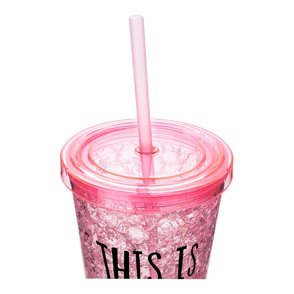 Vaso térmico de plástico 400 ml Home Sweet Home