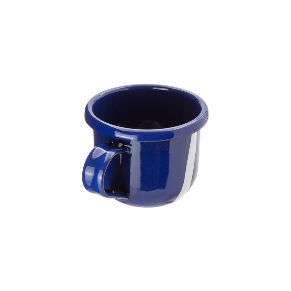 Taza de peltre del No. 7 Manglar Azul Macuira