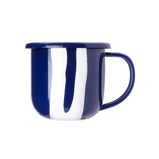 Taza de peltre del No. 8 Manglar Azul Macuira
