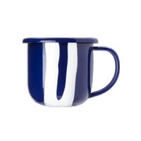 Taza de peltre del No. 8 Manglar Azul Macuira
