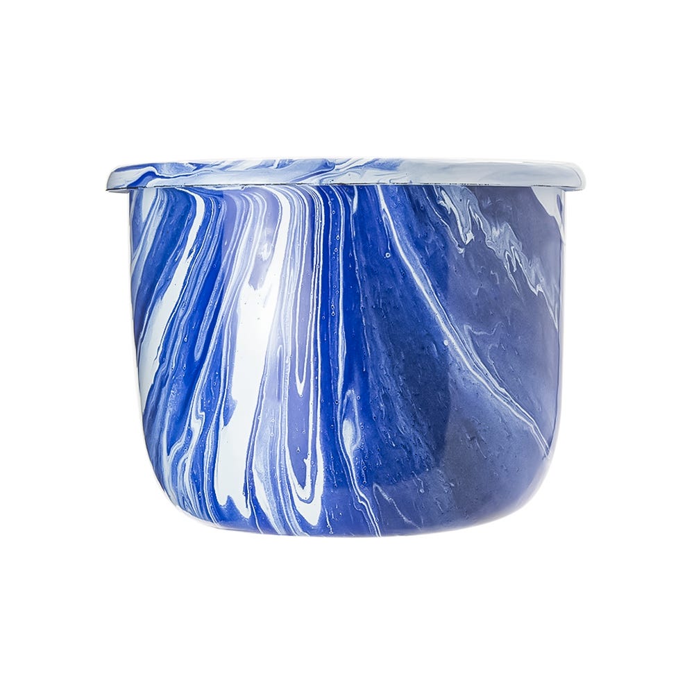 Pocillo de peltre del No. 10 Duna Azul Macuira