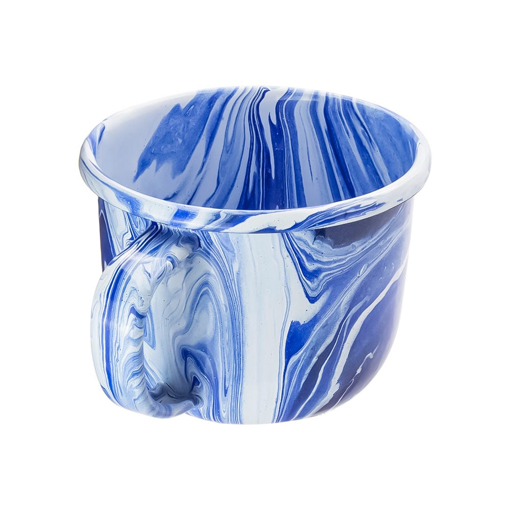 Pocillo de peltre del No. 10 Duna Azul Macuira