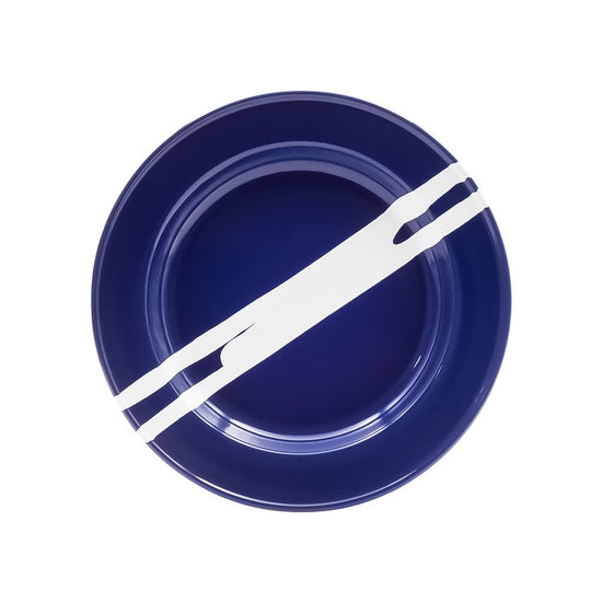 Plato de peltre del No. 26 Manglar Azul Macuira