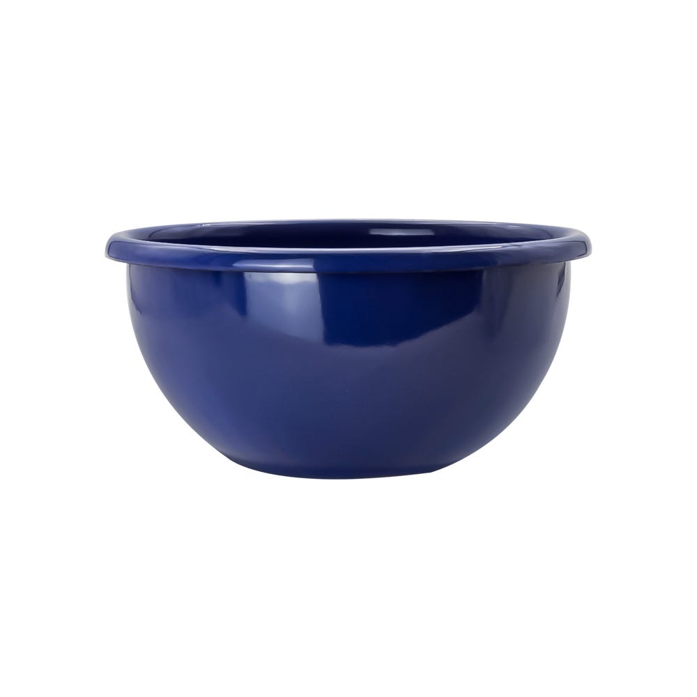 Tazón de peltre del No. 14 Profundo Azul Macuira