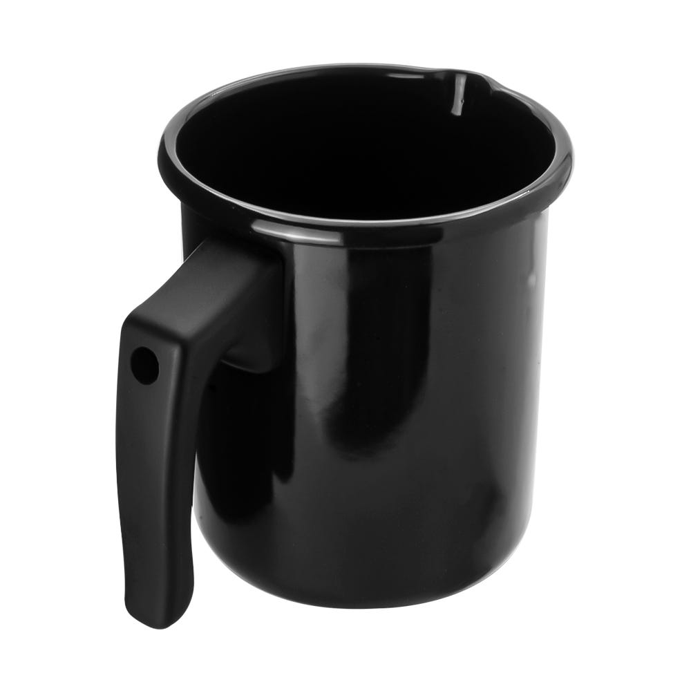 Jarra de peltre del No. 12 Profundo Negro Macuira