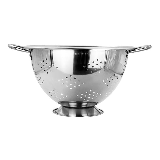 Colador de acero inoxidable con perforaciones grandes 32 cm 17705 Qualité