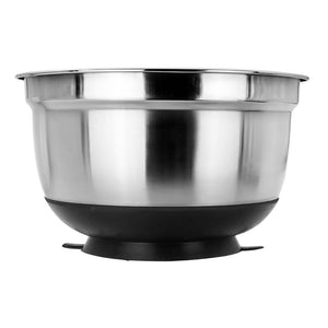 Tazón alemán de acero inoxidable con base de silicón 17 cm 22259 Qualité