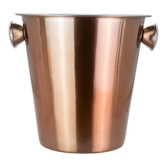Cubeta para vino de acero inoxidable con recubrimiento color cobre 20.3 cm x 21.4 cm 41201 Qualité