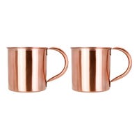 Juego de tarros de acero inoxidable moscow 2 piezas 480 ml 94075 Home Sweet Home