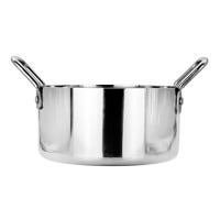 Mini olla de acero inoxidable con asas 16259 Qualité