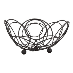 Canasta para frutas de acero inoxidable 26 cm 94704 Home Sweet Home