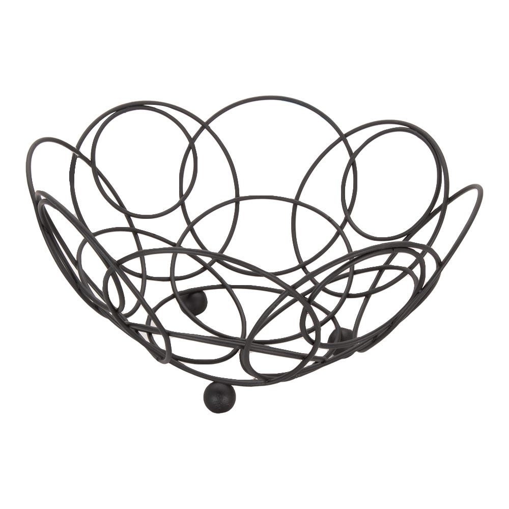 Canasta para frutas de acero inoxidable 26 cm 94704 Home Sweet Home