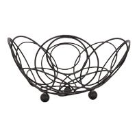 Canasta para frutas de acero inoxidable 26 cm 94704 Home Sweet Home