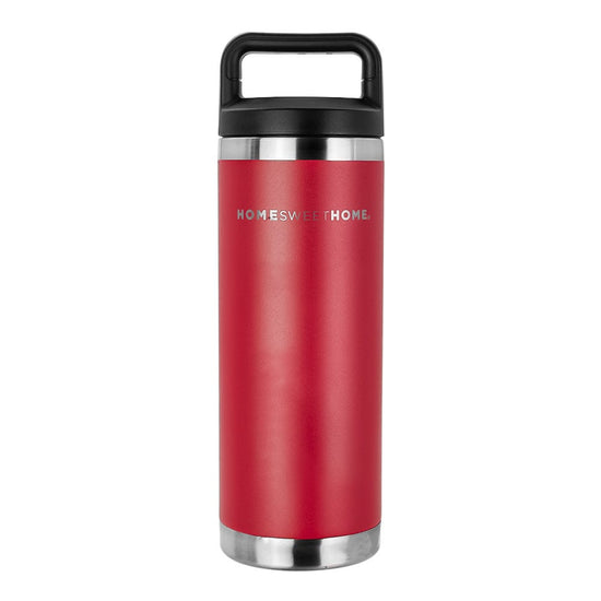 Thermo de acero inoxidable de doble pared con tapa rosca 530 ml ATS-246 Home Sweet Home