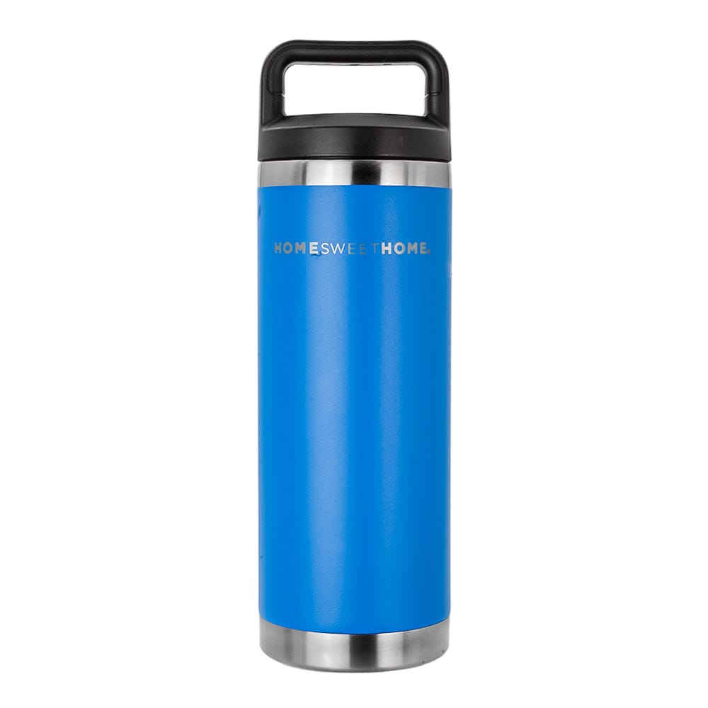 Thermo de acero inoxidable de doble pared con tapa rosca 530 ml ATS-246 Home Sweet Home