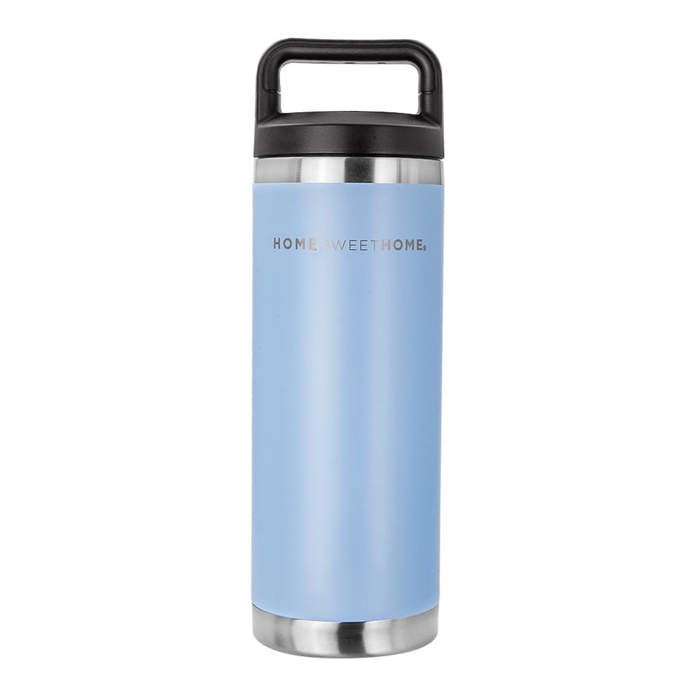 Thermo de acero inoxidable de doble pared con tapa rosca 530 ml ATS-246 Home Sweet Home