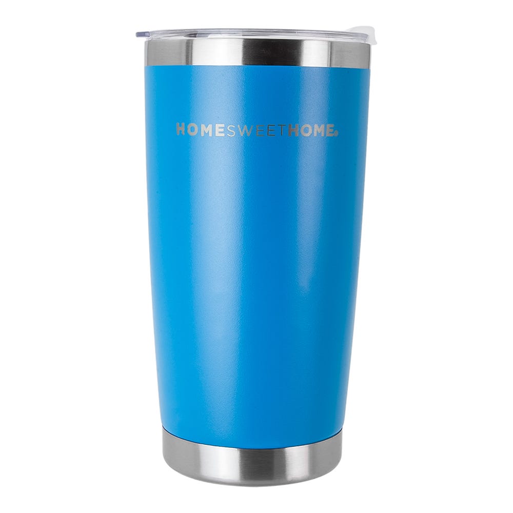 Thermo de acero inoxidable de doble pared con tapa rosca ATS-247 Home Sweet Home
