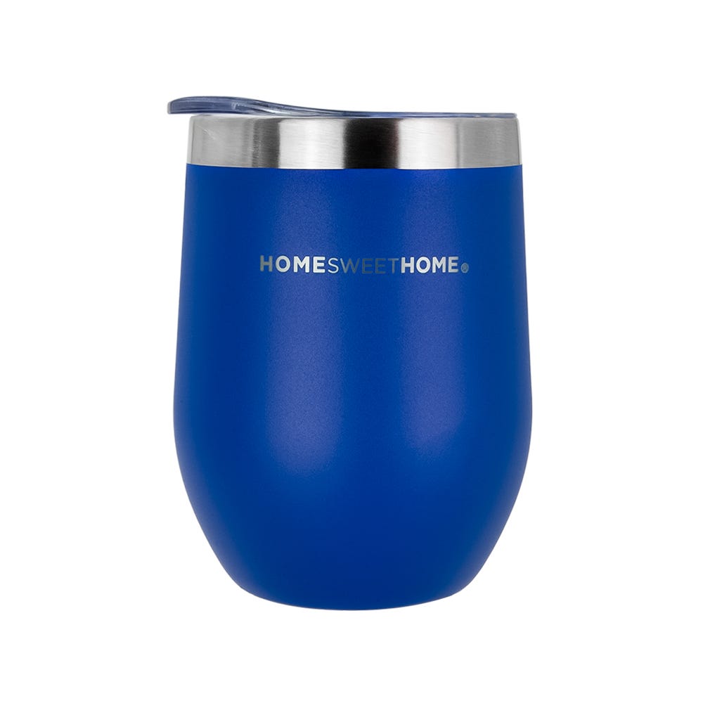 Thermo de acero inoxidable de doble pared con tapa rosca ATS-248 Home Sweet Home