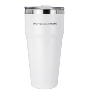 Thermo de acero inoxidable de doble pared con tapa rosca 765 ml ATS-253 Home Sweet Home