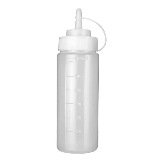 Botella para aderezos de polietileno 360 ml varios colores AB561 KSA