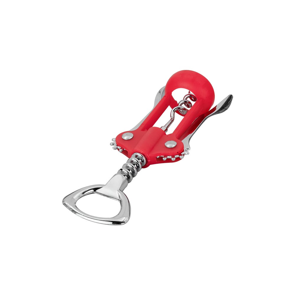 Sacacorchos de acero inoxidable con base de plástico ATS-460 KSA