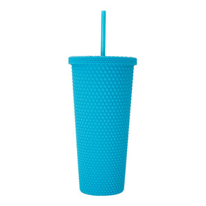 Vaso con tapa y popote de polipropileno 710 ml WB2251022 Home Sweet Home