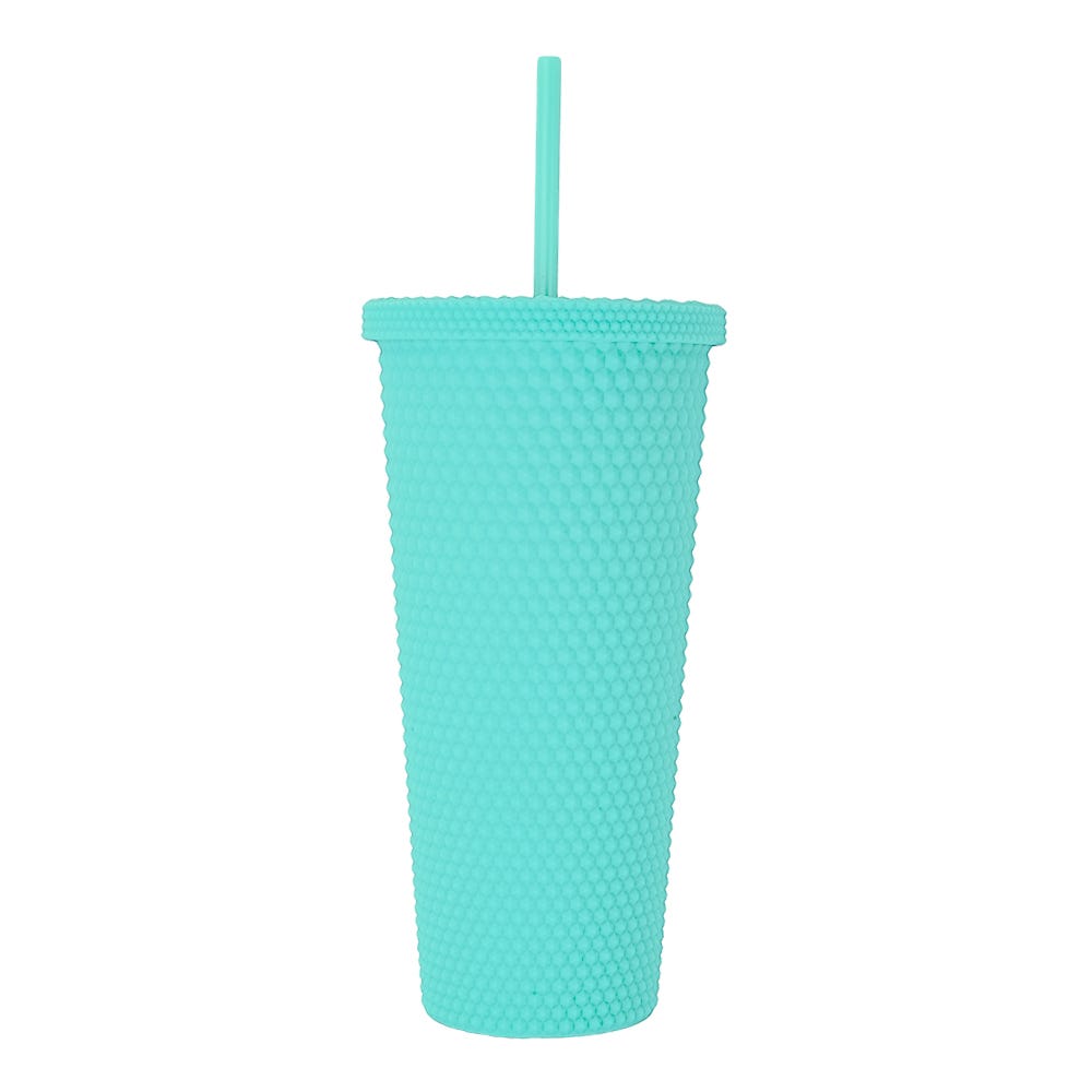 Vaso con tapa y popote de polipropileno 710 ml WB2251022 Home Sweet Home