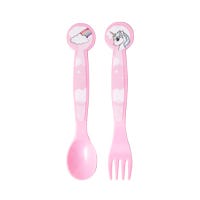 Juego de cubiertos de plástico 2 piezas Unicorn range Stor