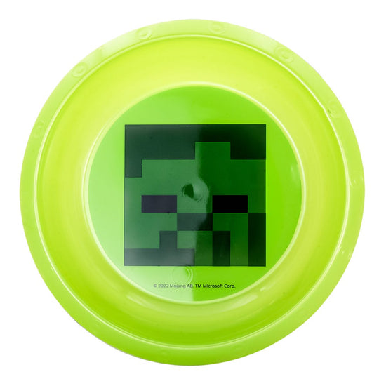 Tazón de plástico Minecraft creeper green Stor