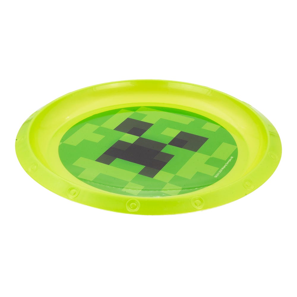 Plato de plástico Minecraft Stor