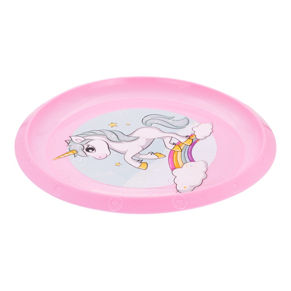 Plato de plástico Unicorn range Stor