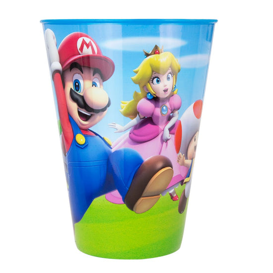 Vaso de plástico de 430 ml Super Mario Stor