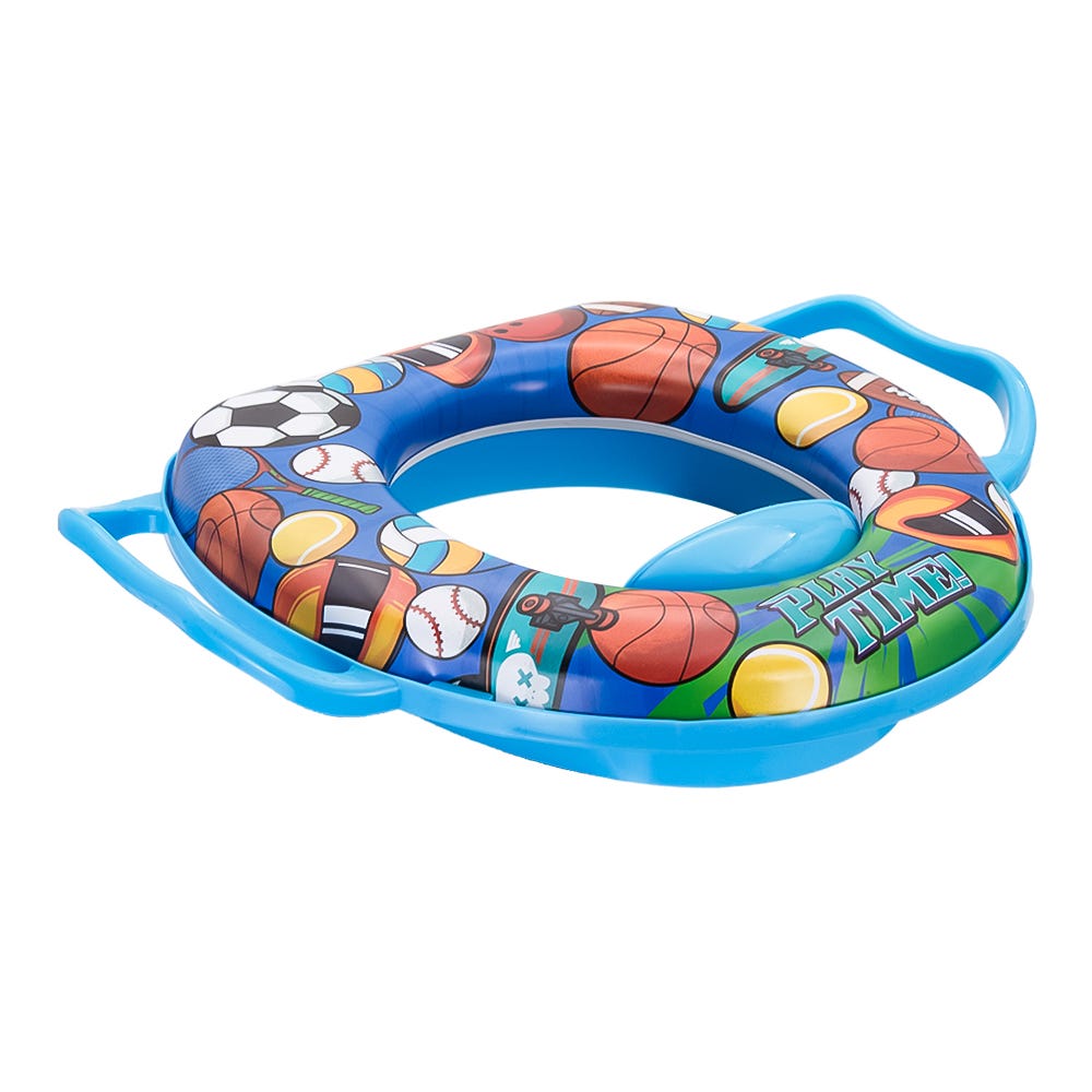 Asiento de entrenamiento para inodoro de plástico Sports Stor