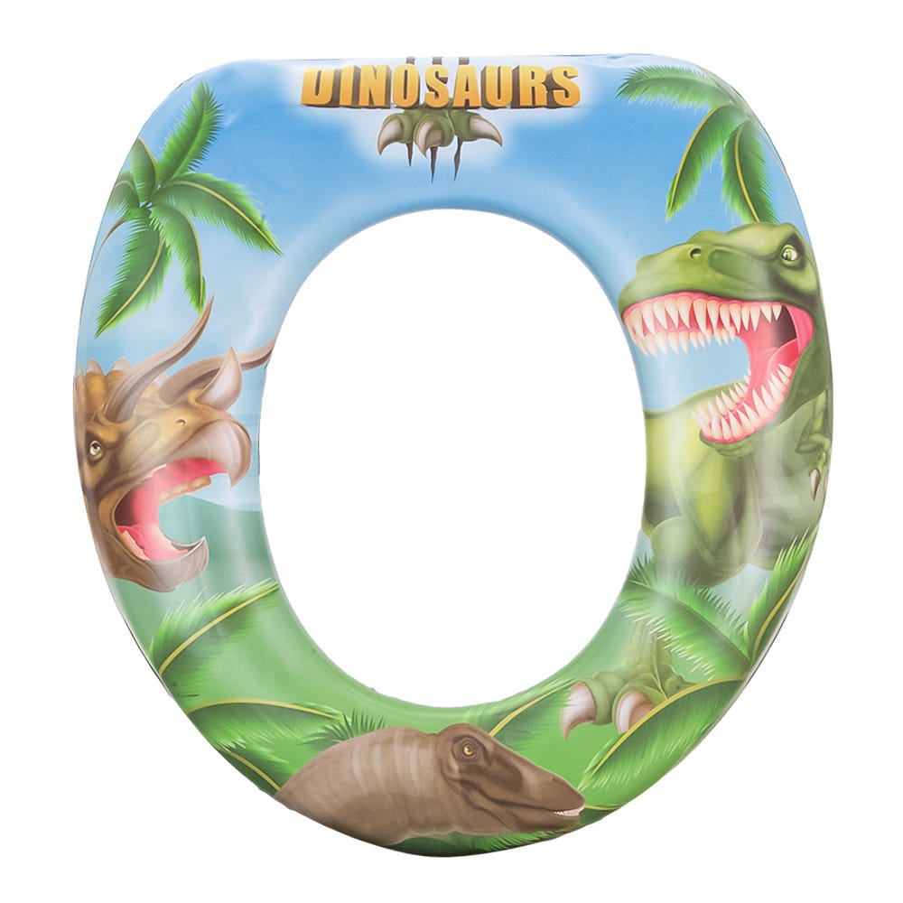 Asiento de entrenamiento para inodoro de plástico Hook dinosaurs Stor