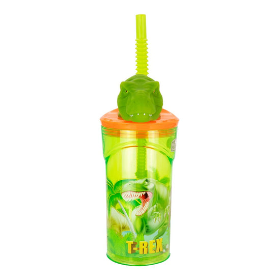 Vaso de plástico con figura 360 ml Dinosaur Stor