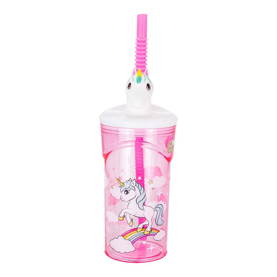 Vaso de plástico con figura 360 ml Unicorn rang Stor