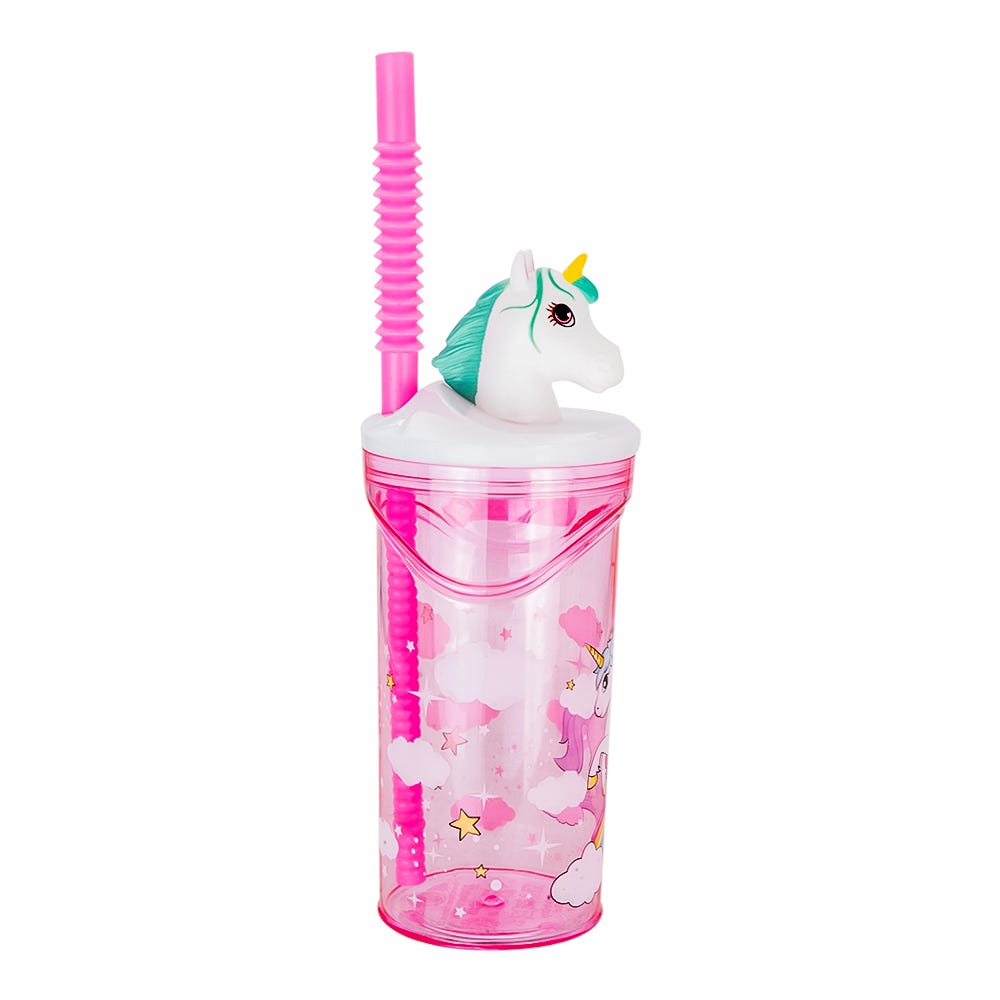 Vaso de plástico con figura 360 ml Unicorn rang Stor