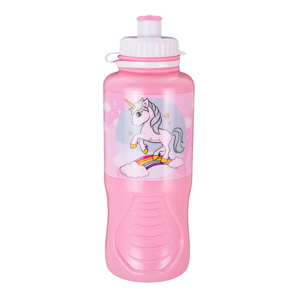 Botella deportiva de plástico de 430 ml Unicorn range Stor