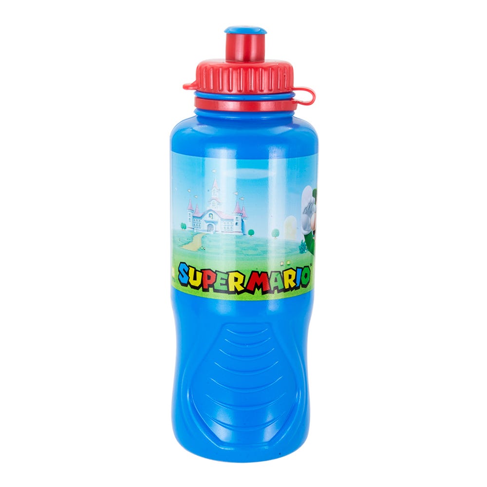 Botella deportiva de plástico de 430 ml Super Mario Stor