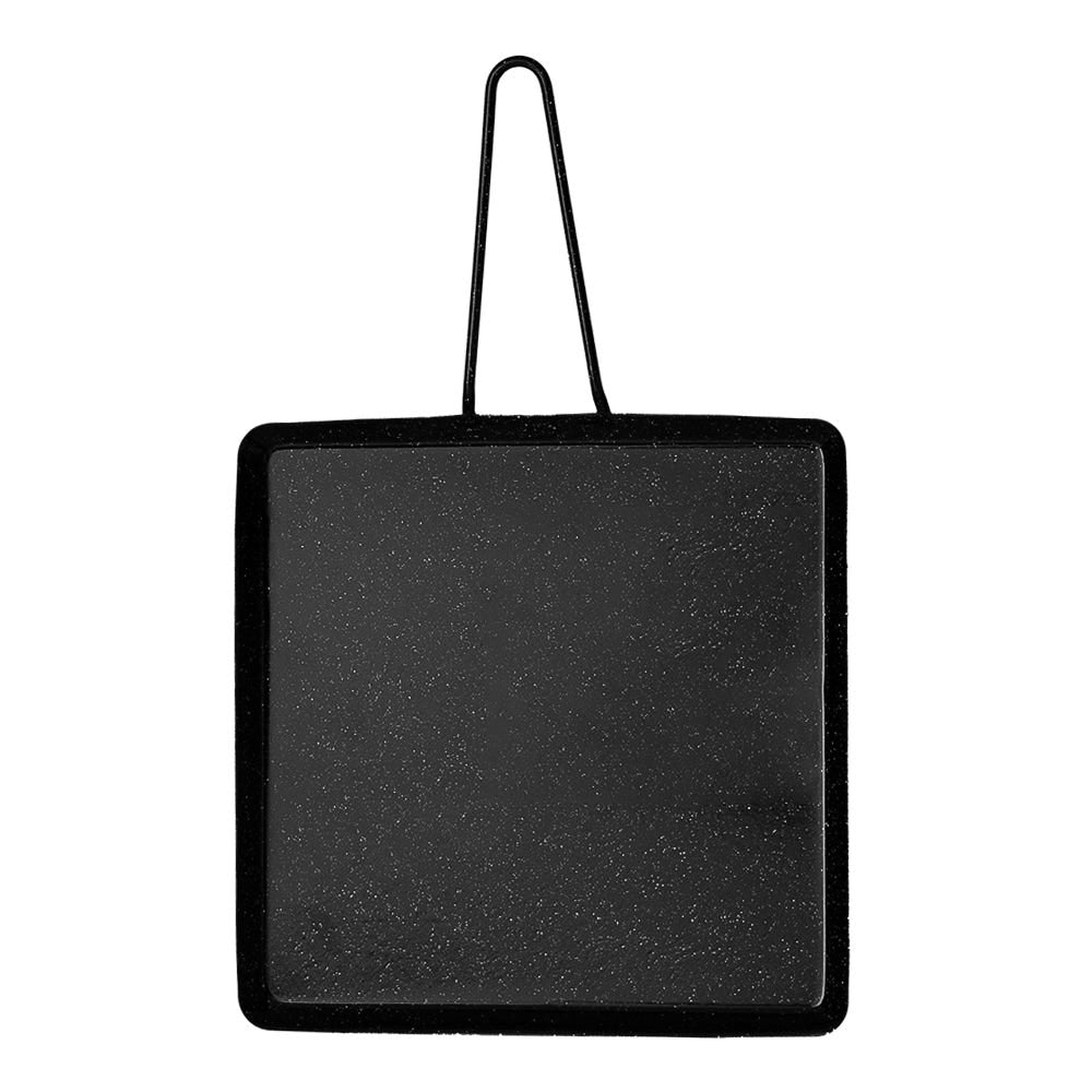Comal cuadrado de peltre 23 x 23 cm Moteado CSC24 Alfa
