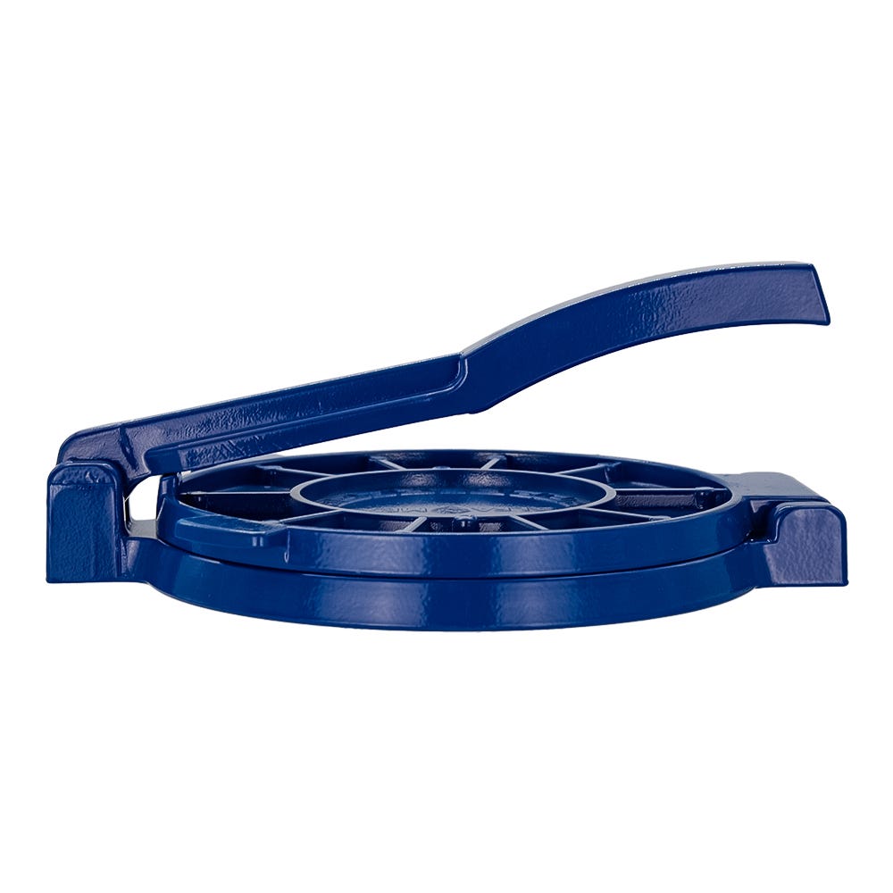 Máquina para hacer tortillas de aluminio azul TORT7 Alfamex – vista 3